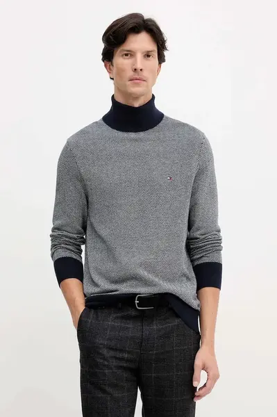 Svetr z vlněné směsi Tommy Hilfiger