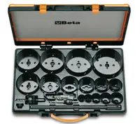 Beta tools Sada pil na otvory a příslušenství pro průmyslové použití