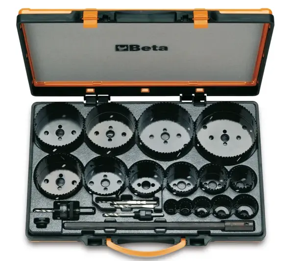Beta tools Sada pil na otvory a příslušenství pro průmyslové použití