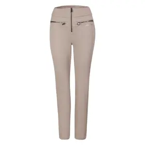 Dámské lyžařské softshellové kalhoty s membránou alpine pro ufeda 2 béžová s