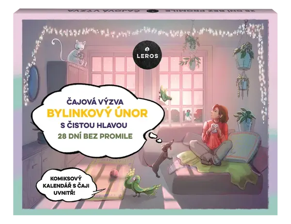 Leros Bylinkový únor s čistou hlavou 29 sáčků