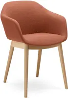 LD SEATING Konferenční křeslo RIVA,RI-02,D, dřevěná podnož