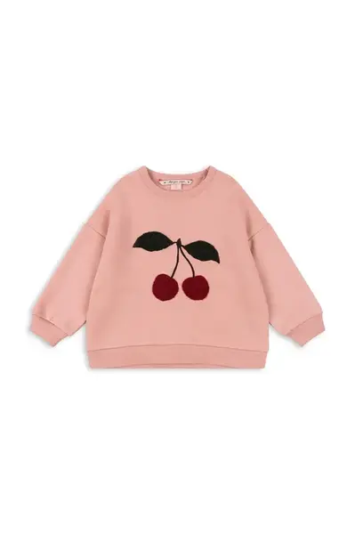 Dětská mikina s bavlnou Konges Sløjd LOU TERRY SWEAT SHIRT OCS