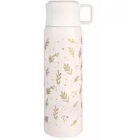 ALBI THERMO BOTTLE 500 ML Termoláhev s hrnkem, béžová, velikost