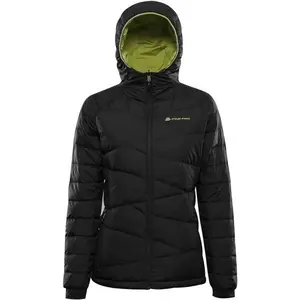 ALPINE PRO ROGITA 2 Dámská zimní péřová bunda, černá, velikost