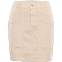 ALPINE PRO GAILA Dámská letní sukně, béžová, velikost