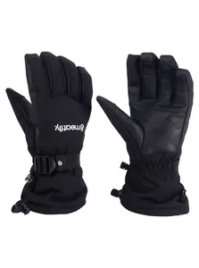 Meatfly pánské rukavice Maiden Black | Černá | Velikost XL