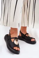 S. BARSKI Kožené Elegantné Dámske Sandále S.Barski