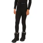 KILPI NIEL Dětské bezešvé termo kalhoty, černá, velikost 13Y
