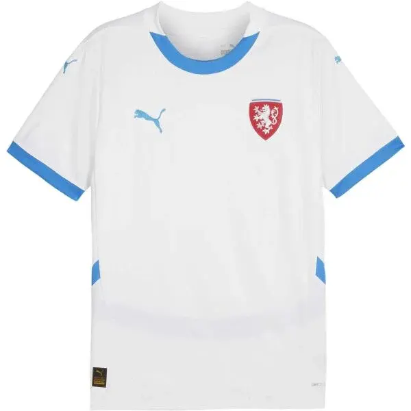 Puma FACR AWAY JERSEY REPLICA Pánska replika futbalového dresu, biela, veľkosť