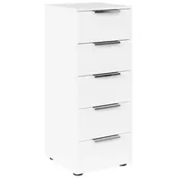 Rauch Möbel KOMODA, bílá, barvy chromu, 40/100/42 cm