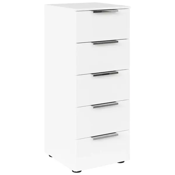 Rauch Möbel KOMODA, bílá, barvy chromu, 40/100/42 cm
