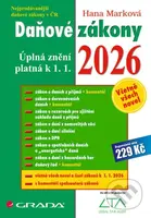Daňové zákony 2026 - Úplná znění k 1. 1. 2026 - Hana Marková - kniha z kategorie Účetnictví a daně