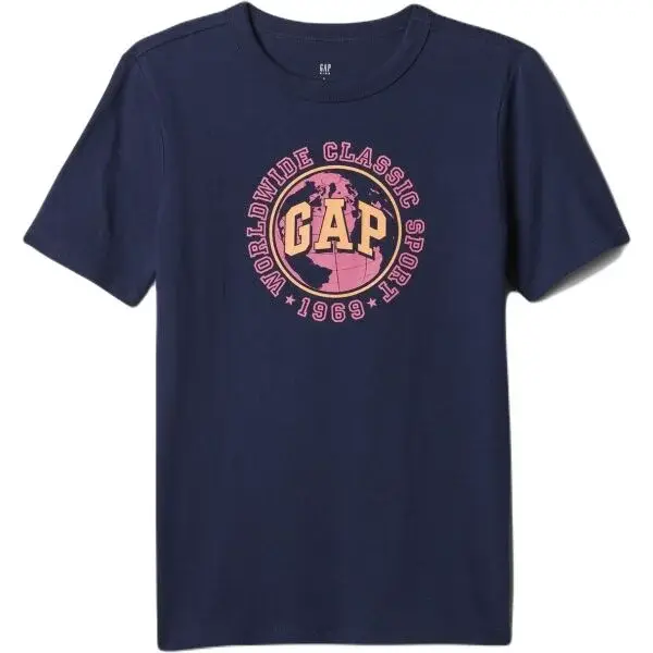 GAP VALUE GR Dětské triko, tmavě modrá, velikost