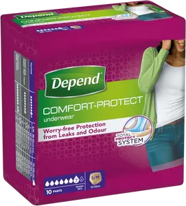 DEPEND natahovací kalhotky Normal S/M pro ženy 10 ks