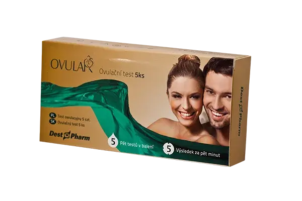 OVULAR Ovulační test 5 ks