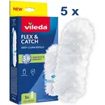 Vileda Náhradná hlavica k prachovke Flex & Catch, 5 ks