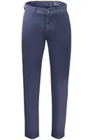 Modré chino nohavice