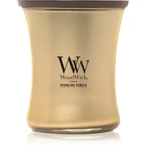 Woodwick Precious Metals Sparkling Pomelo vonná svíčka 275 g
