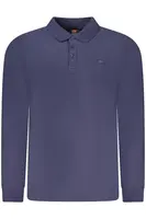 NORWAY 1963 MEN&#39;S LONG-SLEEVED POLO SHIRT, BLUE