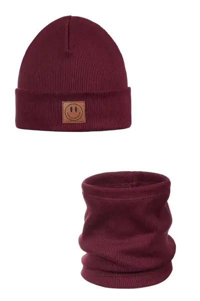 Detský set čiapka a nákrčník Ander SMILE