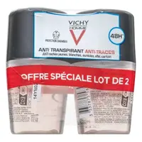 Vichy Homme antiperspirant 48H Anti-Perspirant Anti-Stains 2 x 50 ml