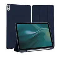 Flipové pouzdro Etteri pro Apple iPad Air 4 2020/5 2022 10.9"/6 2024/7 2025 11", tmavě modrá