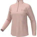 Rossignol W CLASSIQUE 1/2 ZIP Dámská první vrstva, růžová, velikost