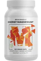 BRAINMAX Energy Magnesium®, 1000 mg, Hořčík Malát 200 mg, 100 kapslí