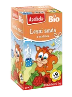 APOTHEKE Dětský Pohádkový čaj Lesní směs s malinou sáčky 20 x 2 g