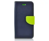 Mercury Fancy Diary flipové pouzdro pro Xiaomi Redmi 8A, modro-limetkové