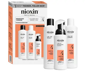 Sada pro silně řídnoucí barvené vlasy Nioxin System 4 Trial Kit No.4 (99350180579) + dárek zdarma