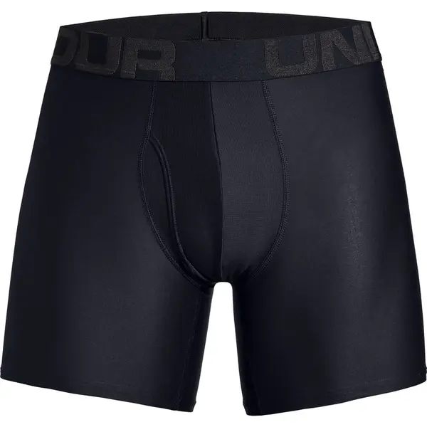 Pánské boxerky Under Armour Tech 6in 2 Pack Black S