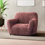 Bielastické potahy GLORIA vínová křeslo (š. 60 - 110 cm)