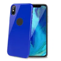 CELLY Gelskin silikonové pouzdro pro Apple iPhone XS Max, blue