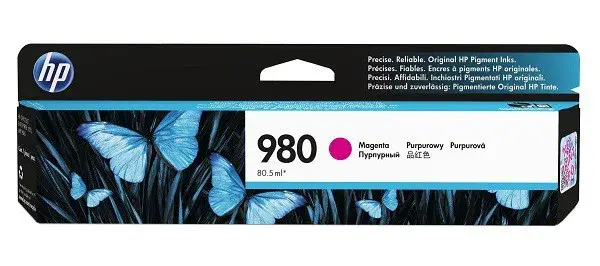 HP 980 D8J08A purpurová (magenta) originální cartridge