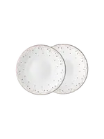 Talíř Garlands 28 cm, 2 ks kolekce Julemorgen - Wik & Walsøe