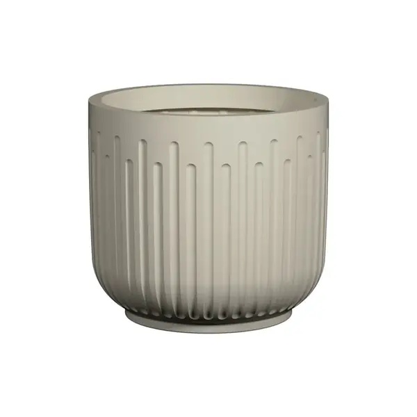 Květináč Arcus, hedvábně bílá, více velkostí - Pottery Pots Velikost: M - ⌀ 48, v. 44 cm