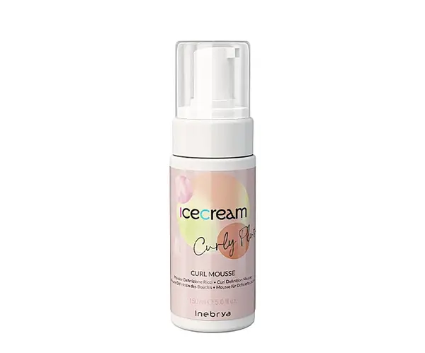 Pěna pro definování kudrlin Inebrya Ice Cream Curly Plus Curl Mousse - 150 ml (771026372) + dárek zdarma