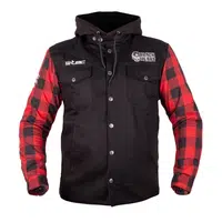 Bunda na chopper W-TEC Black Heart Ruffster černo-červená 5XL