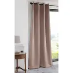 Zatemňovací závěs blackout NOTTE pudrový 135 x 250 cm sada 2 ks