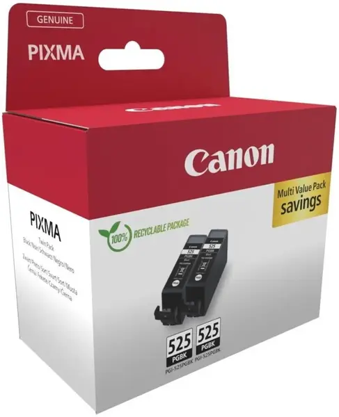 Canon PGI-525 BK TWIN 4529B017 černá (black) sada originální cartridge