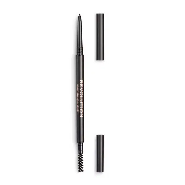 Revolution Precizní tužka na obočí s kartáčkem (Precise Brow Pencil) 0,05 g Dark Brown