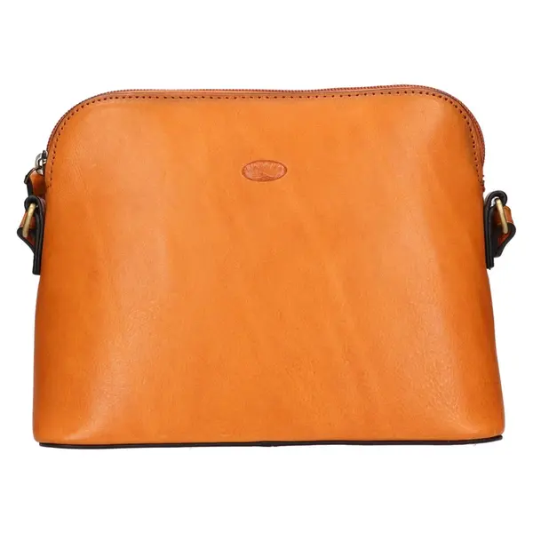 Kožená dámská crosbody kabelka Katana Porse - světle hnědá