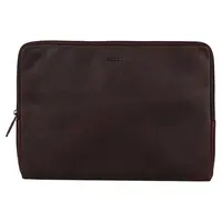 Kožený obal na notebook 15,6" Burkely Gast - tmavě hnědá