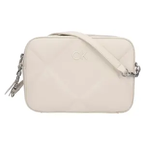 Dámska crossbody kabelka Calvin Klein Quina - krémová