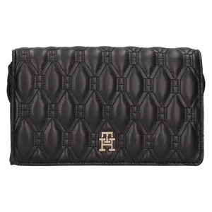 Dámska crossbody kabelka na mobil a doklady Tommy Hilfiger Anett - čierna