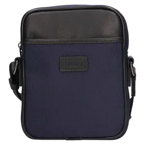 Pánska taška cez rameno Fagola Renno - modro-černá