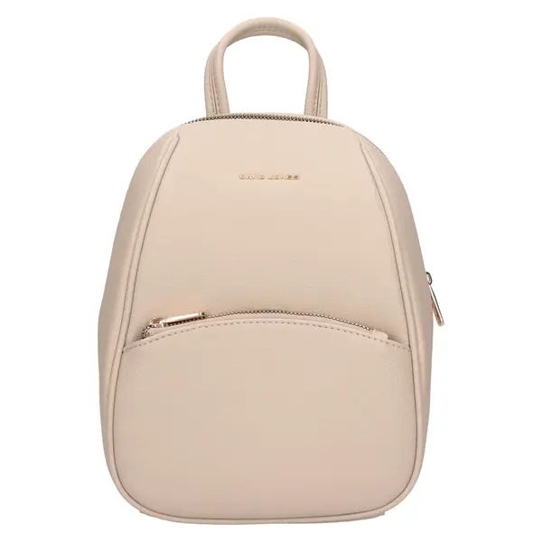 Menší dámský batoh David Jones Nína - béžová