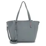 Dámska kabelka Emily & Noah Julla - šedo-modrá